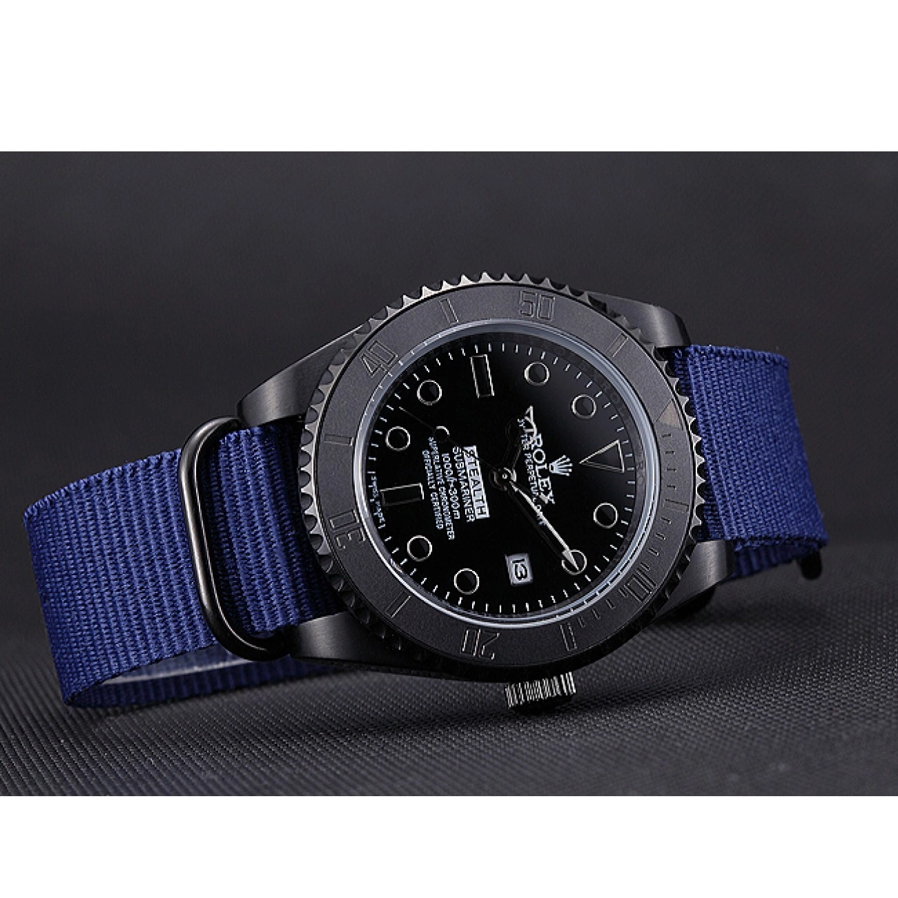 Aaa replica Stealth Rolex Submariner 621994 Blue 0527